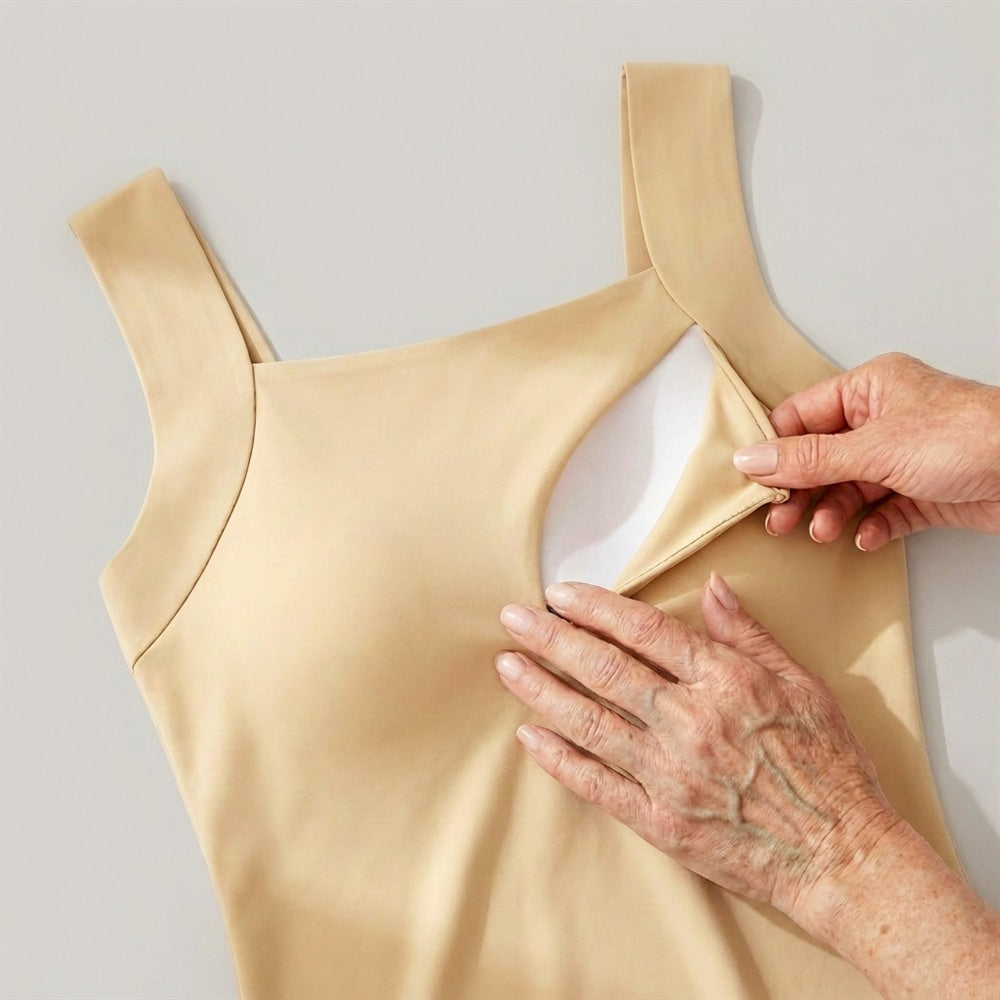 Meg's Tanktop Met Ingebouwde BH